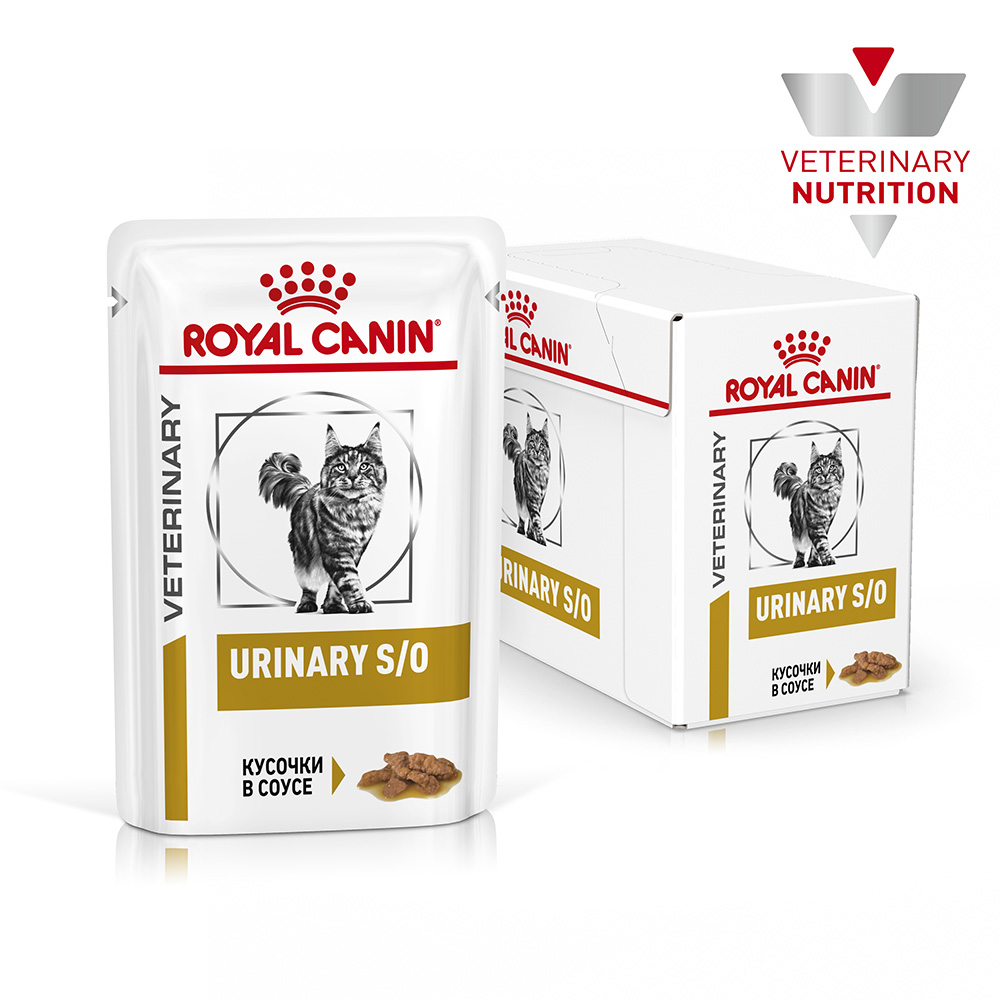 Консервы Royal Canin Urinary S/O (соус) для кошек и котят